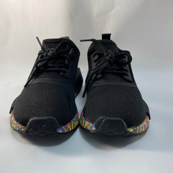 ADIDAS NMD R1 Mosiac Boost (Black/Confetti) Mens Size 4 - Picture 11 of 14